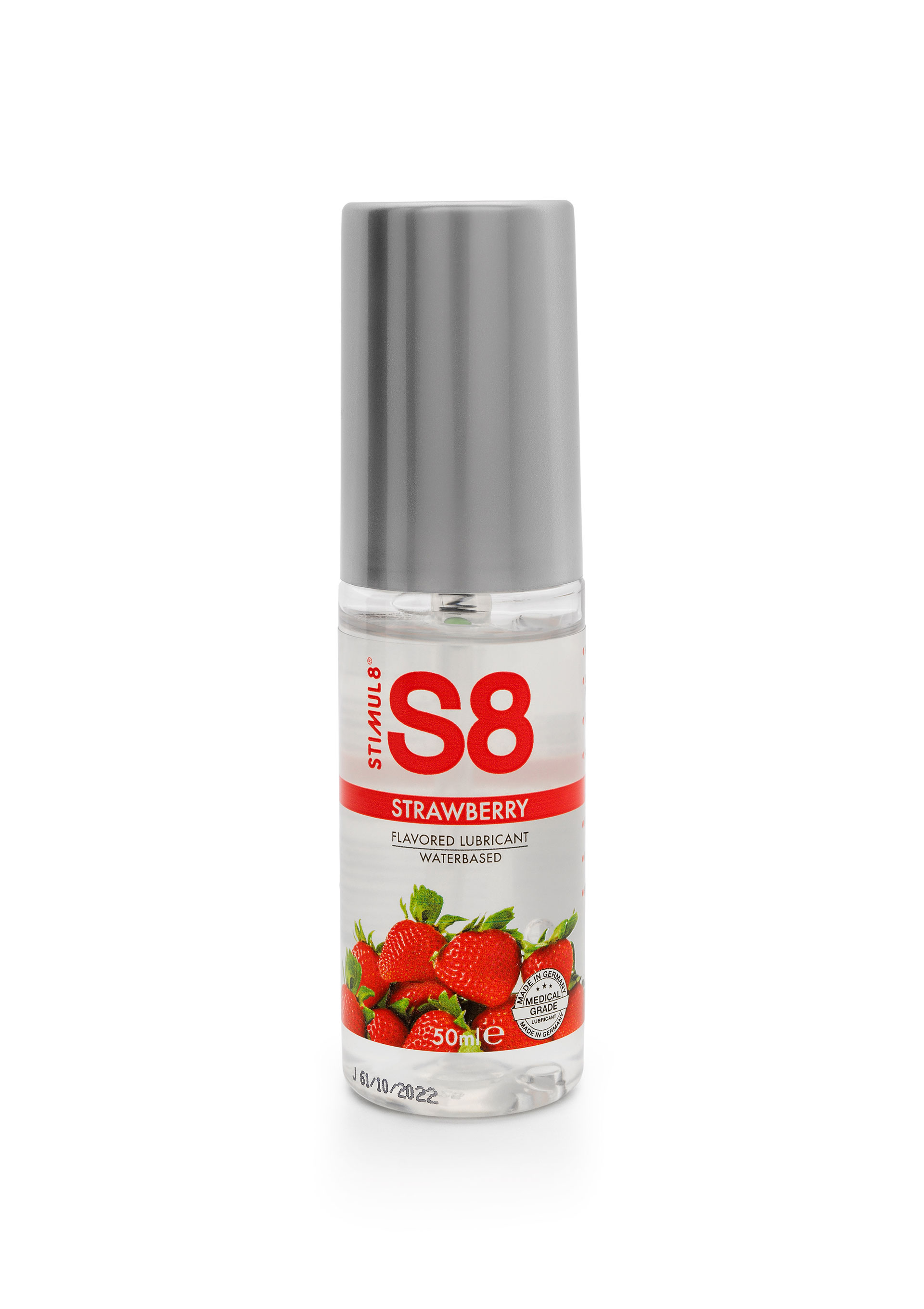S8 Strawberry Lube Лубрикант со вкусом клубники на водной основе 50 мл